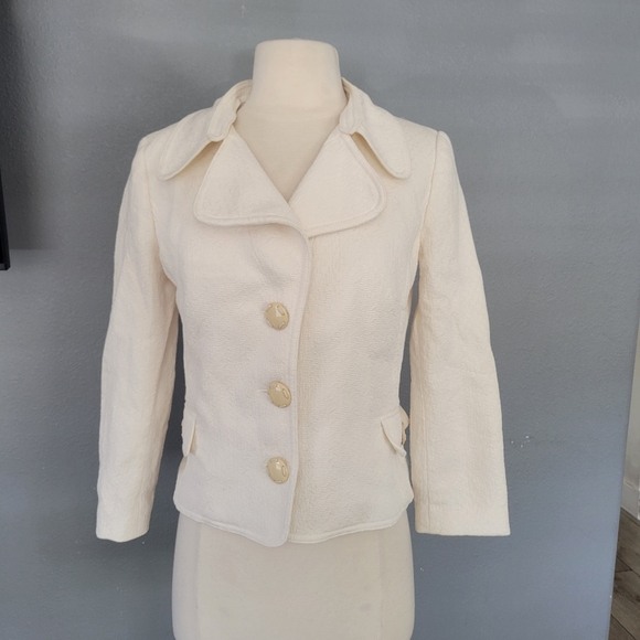 VINTAGE DOLCE AND GABBANA CROPPED BLAZER - Picture 2 of 14